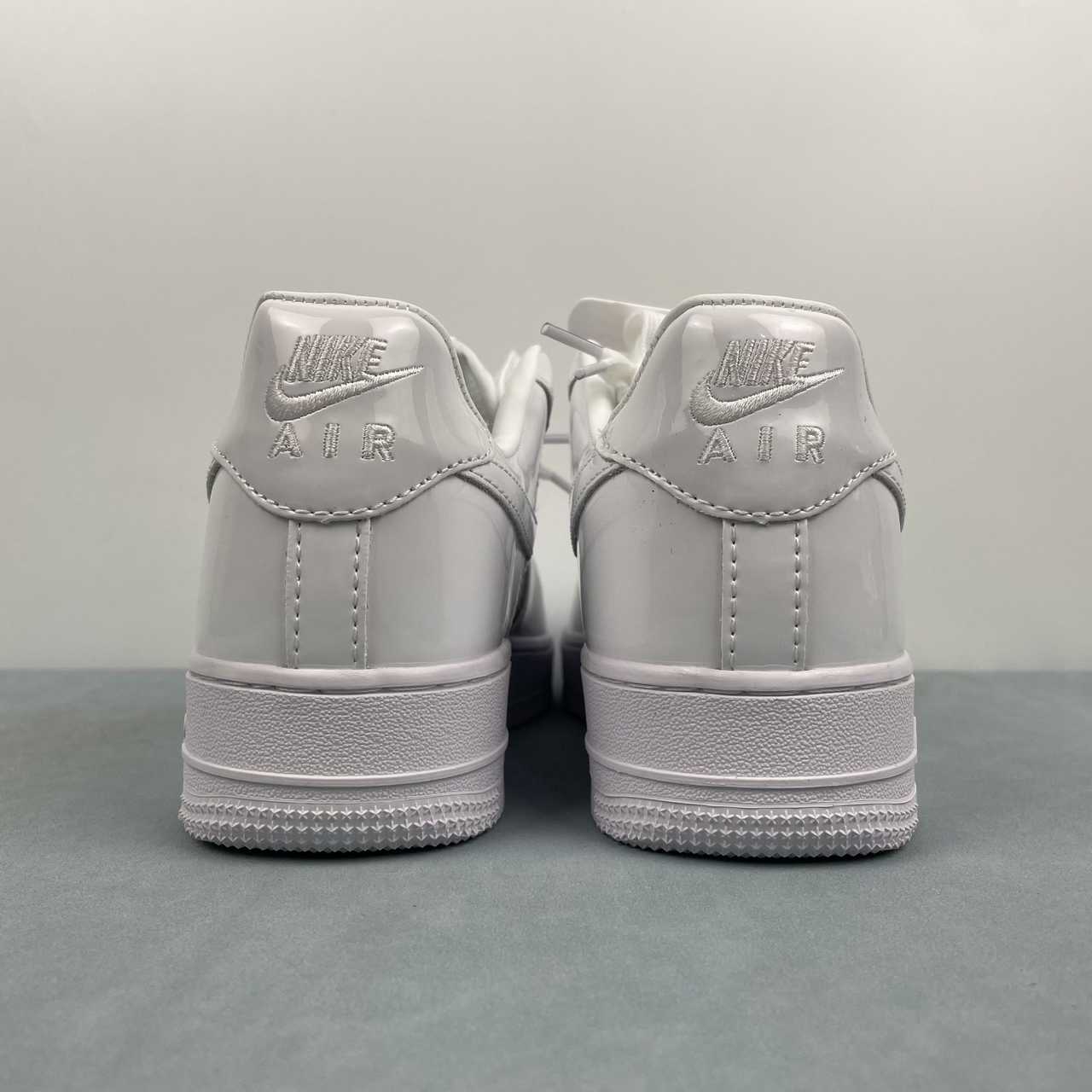 Nike Air Force 1 Low White Patent Leather - VIBES MILANO