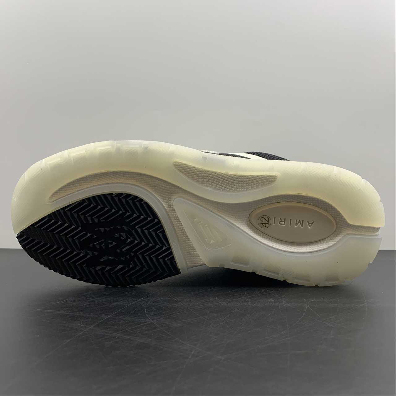 AMIRI SNEAKER MA-1 AMFOSR1097-087 bianco nero