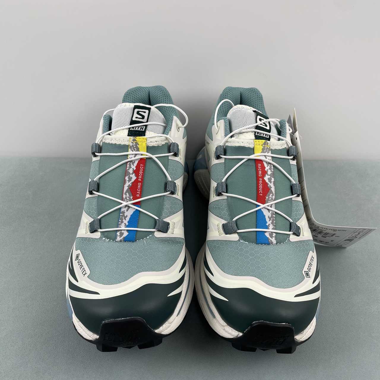 Salomon XT-6  GTX Goretex Blue Cream