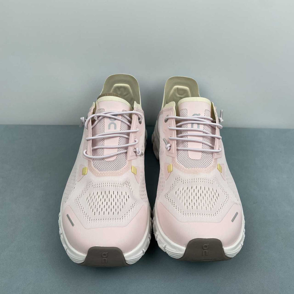 On Cloud 6 Coast sneakers donna da running e streetwear pink white - VIBES MILANO