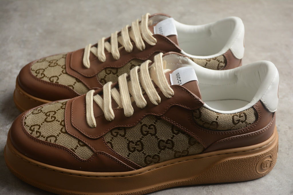 Gucci Chaussures chunky B biscuit marron