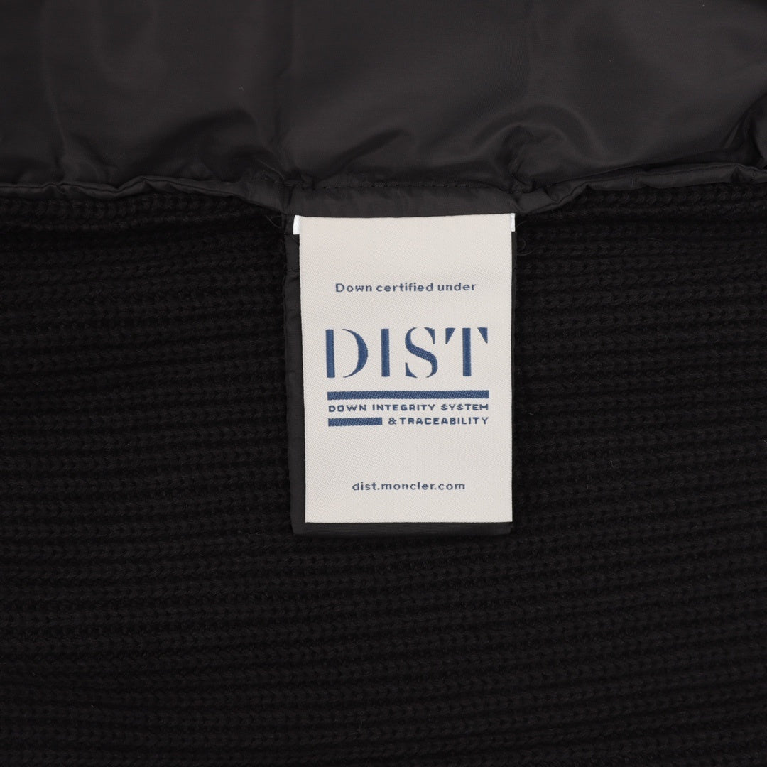 Cardigan Moncler in nylon e misto lana