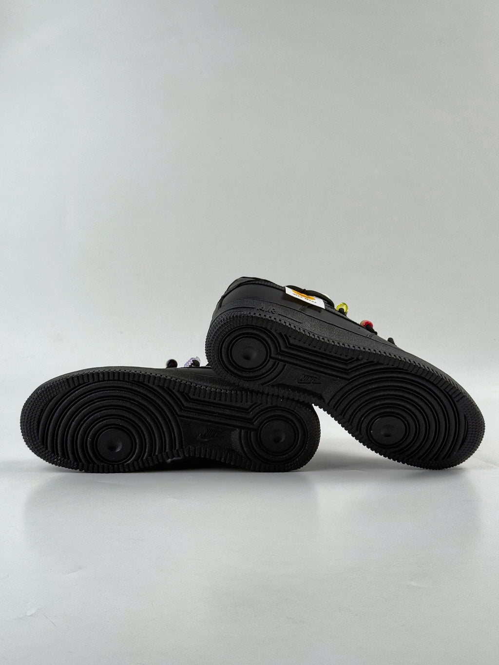 Nike Air Force 1 '07 Low Triple Black "Candy Style" Custom