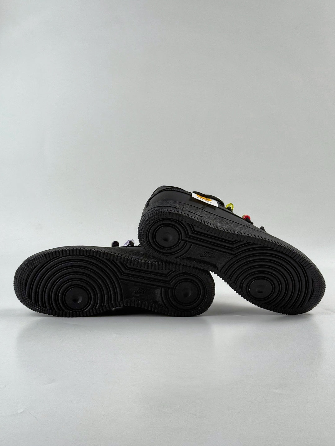 Nike Air Force 1 '07 Low Triple Black "Candy Style" Custom