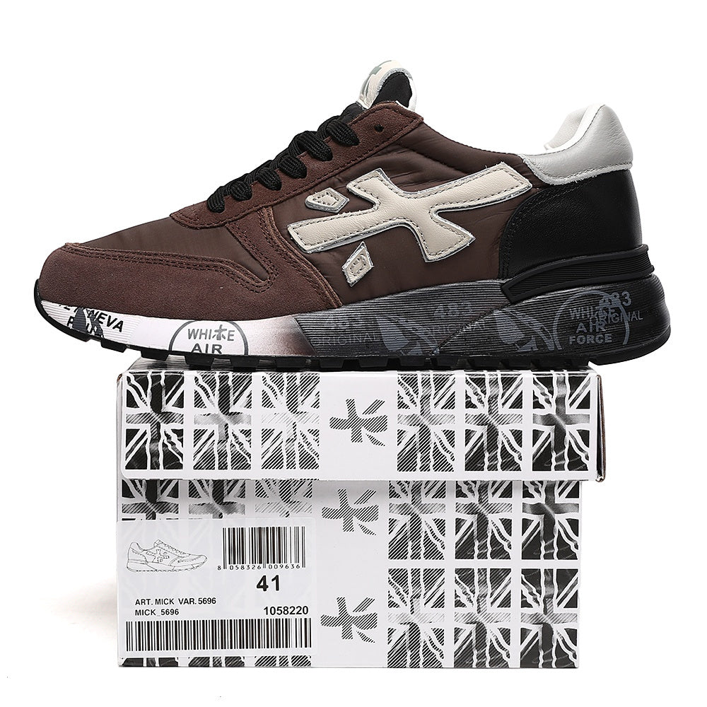 Premiata Mick sneakers suede brown