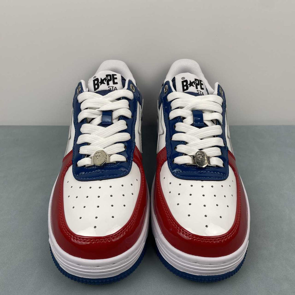 A Bathing Ape Bape STA FS-001 Low red/white/blue