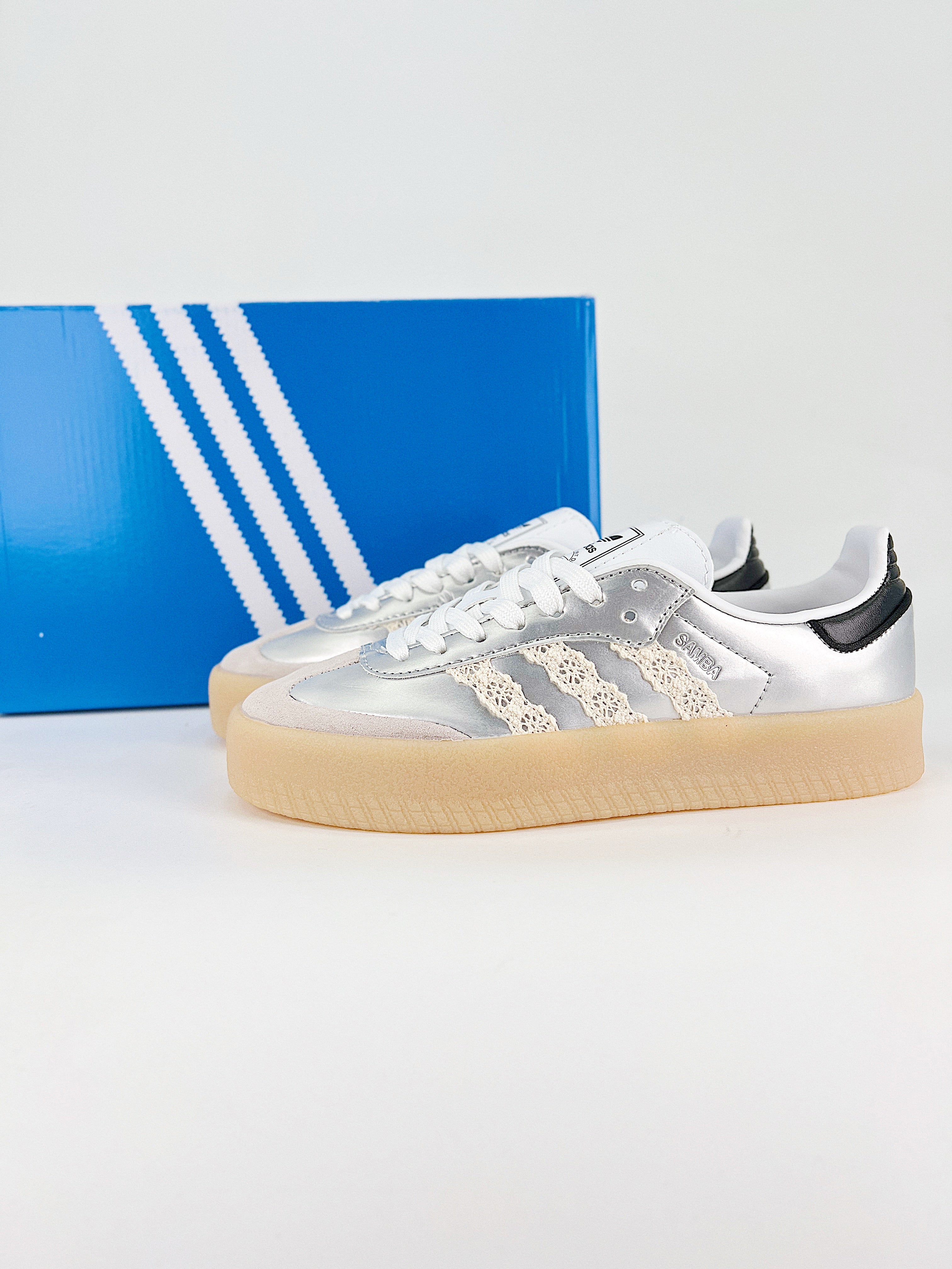 Adidas Sambae IG5745 W Silver Black (solo mercati esteri)