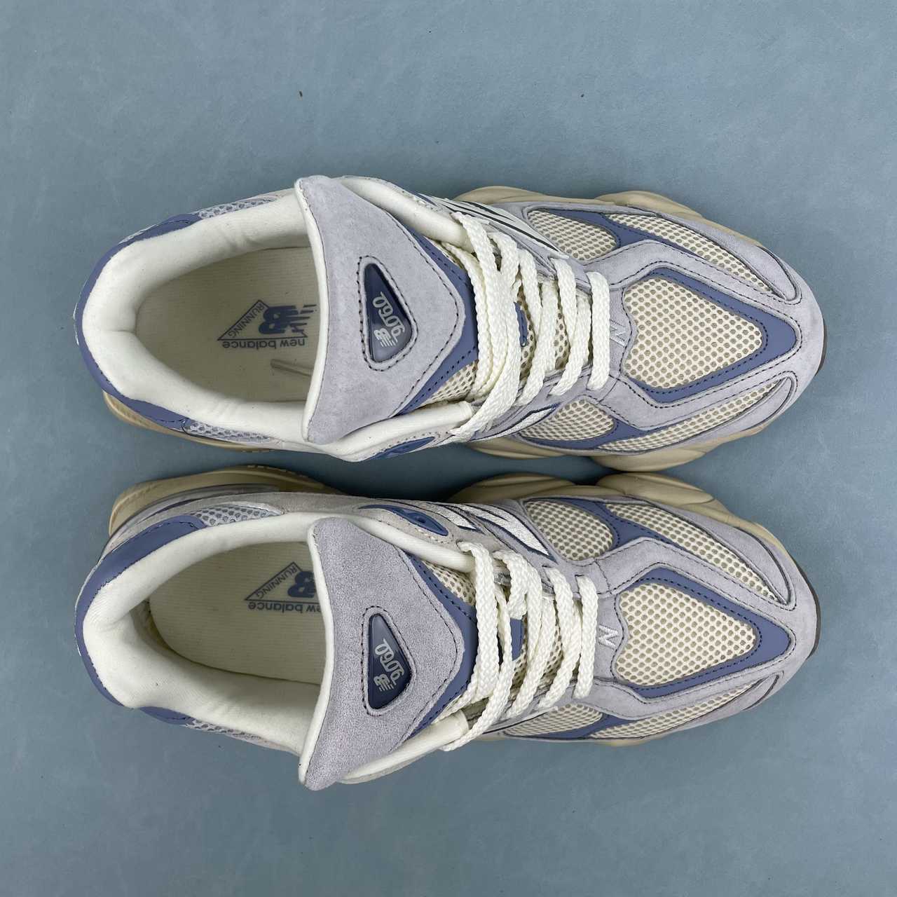 New Balance NB 9060 Pearl Grey Linen - VIBES MILANO