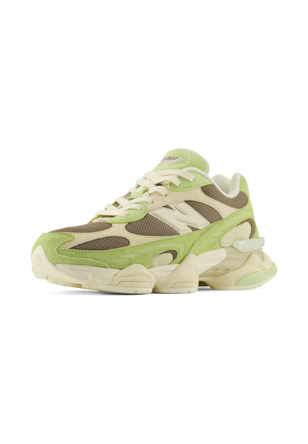 New Balance 9060R Dry Lime con Thunder Brown