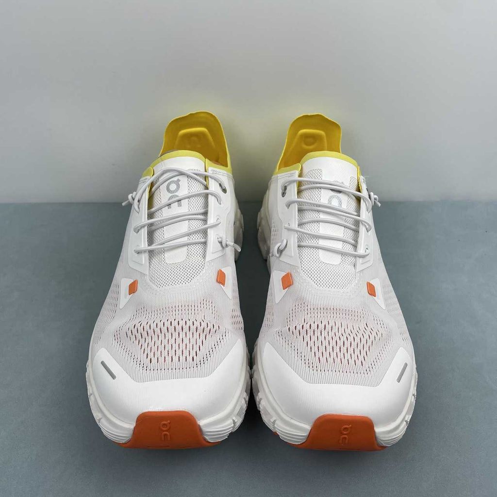 On Cloud 6 Coast sneakers da running e streetwear grigio giallo - VIBES MILANO