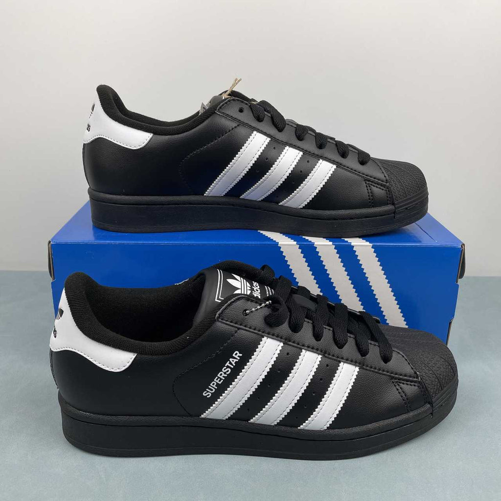 Adidas Originals Superstar II nero white stripes