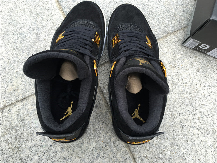 Nike Air Jordan 4 Retro Black Suede