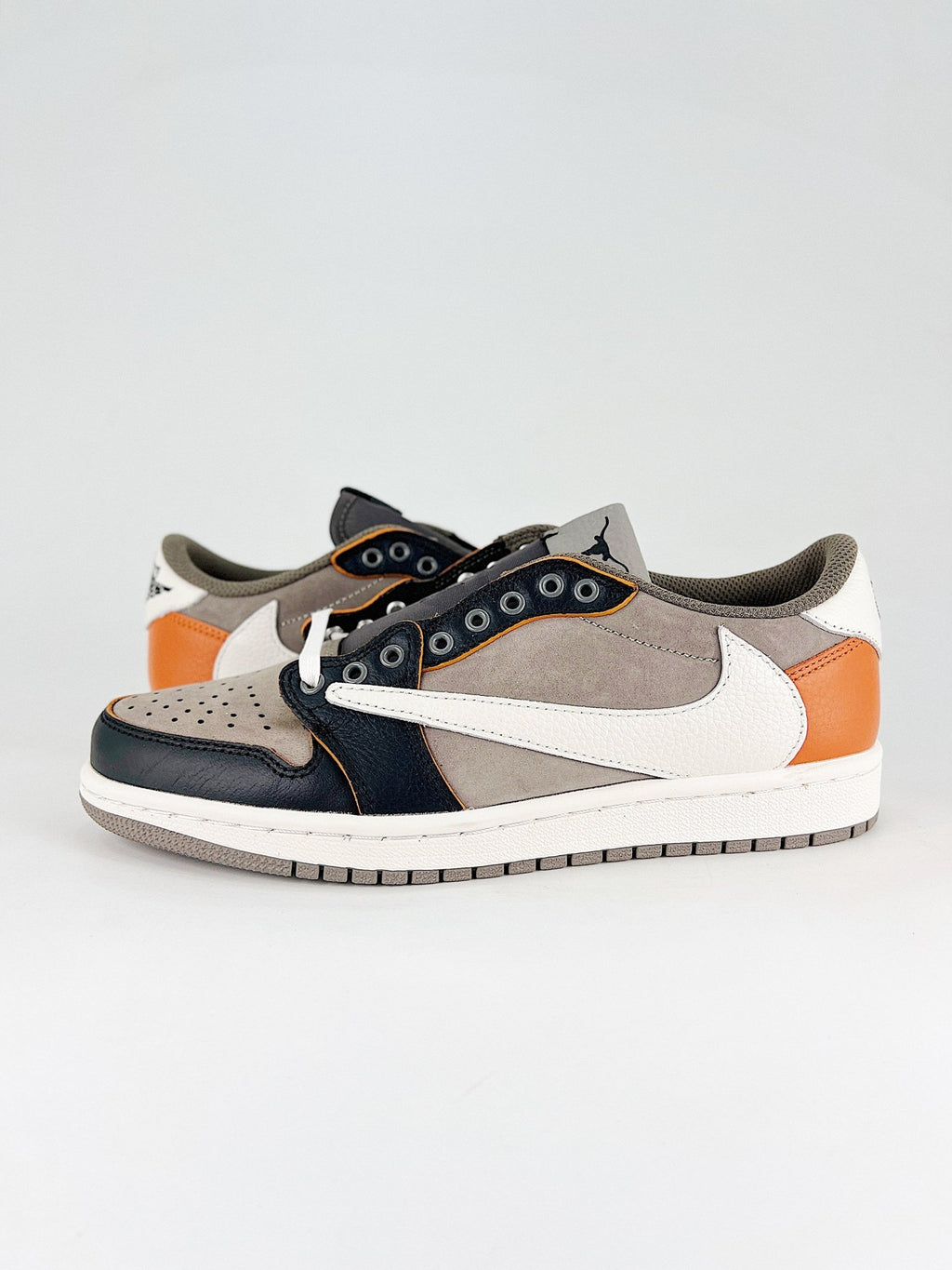 Travis Scott x Fragment x Air Jordan 1 Low OG SP Grey Light Brown - VIBES MILANO