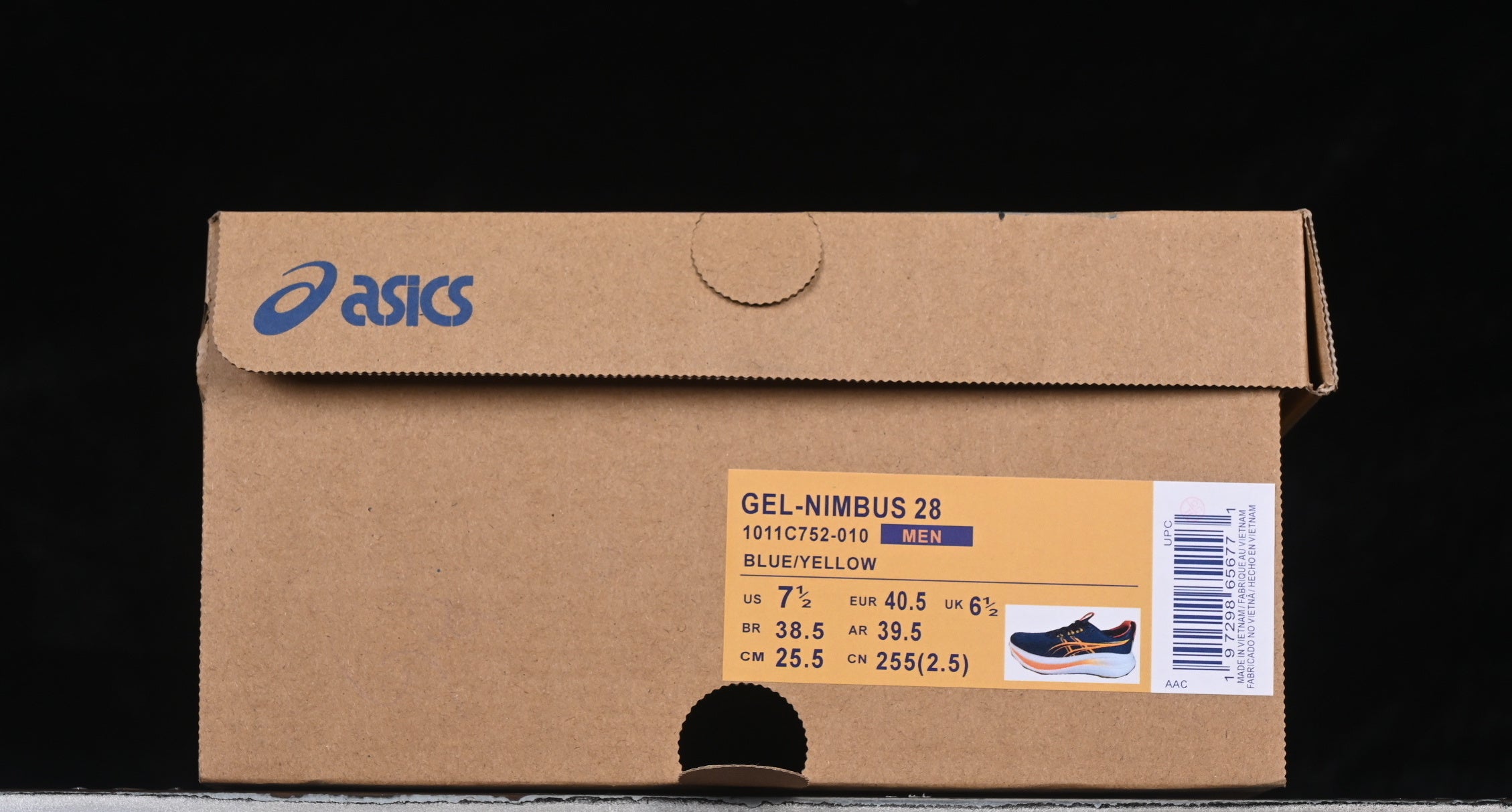Asics Gel Nimbus 28 Blue Yellow