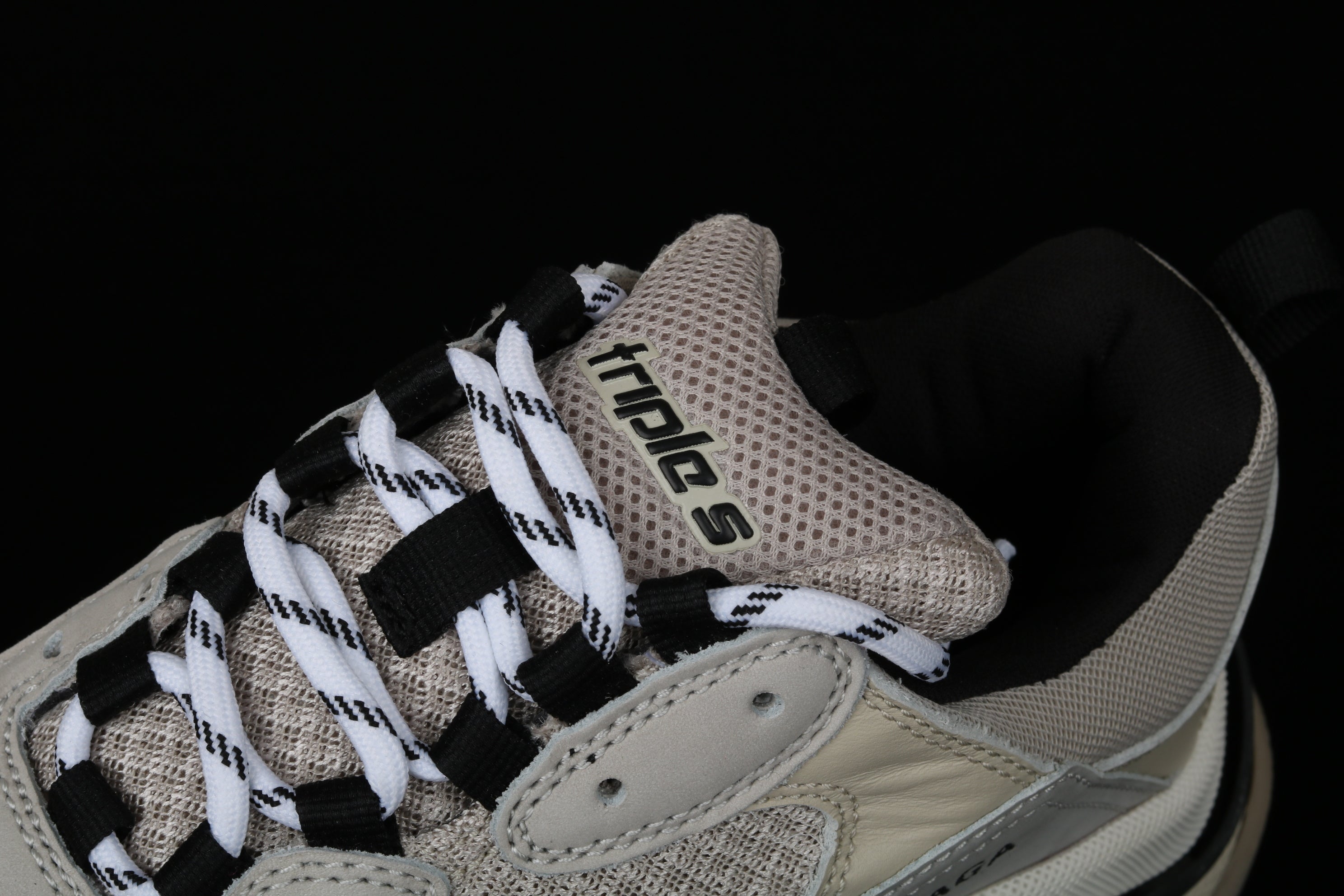 Balenciaga Triple S sneakers white transparent bottom