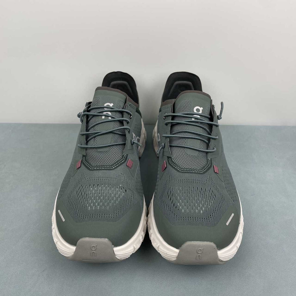 On Cloud 6 Coast sneakers da running e streetwear verde bosco - VIBES MILANO