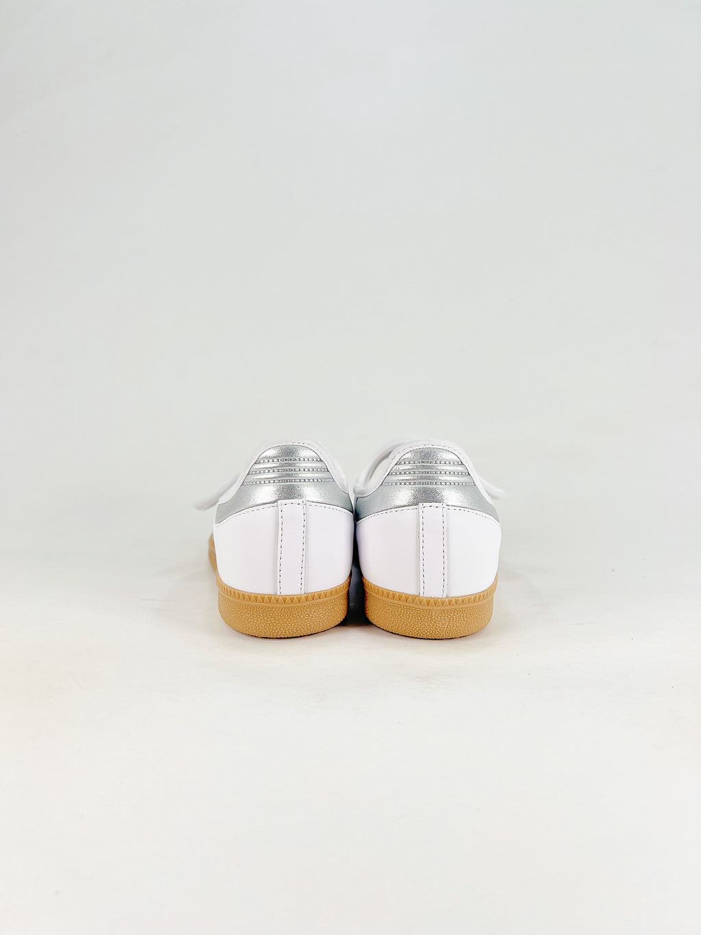Adidas Originals Samba Jane Cloud White Silver Metallic Gum
