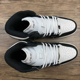 Amiri Skeleton Top High sneakers black white