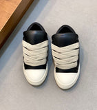 Rick Owens Sneakers Jumbolace Low Sneaks in pelle