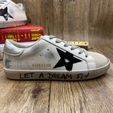 Golden Goose Superstar nappa e inserti camoscio grigio