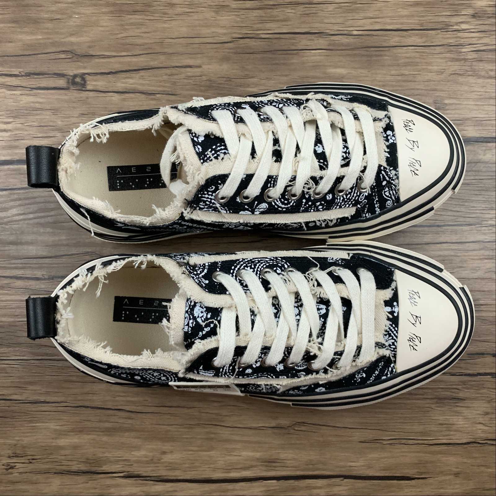 VESSEL G.O.P. Lows nero bianco