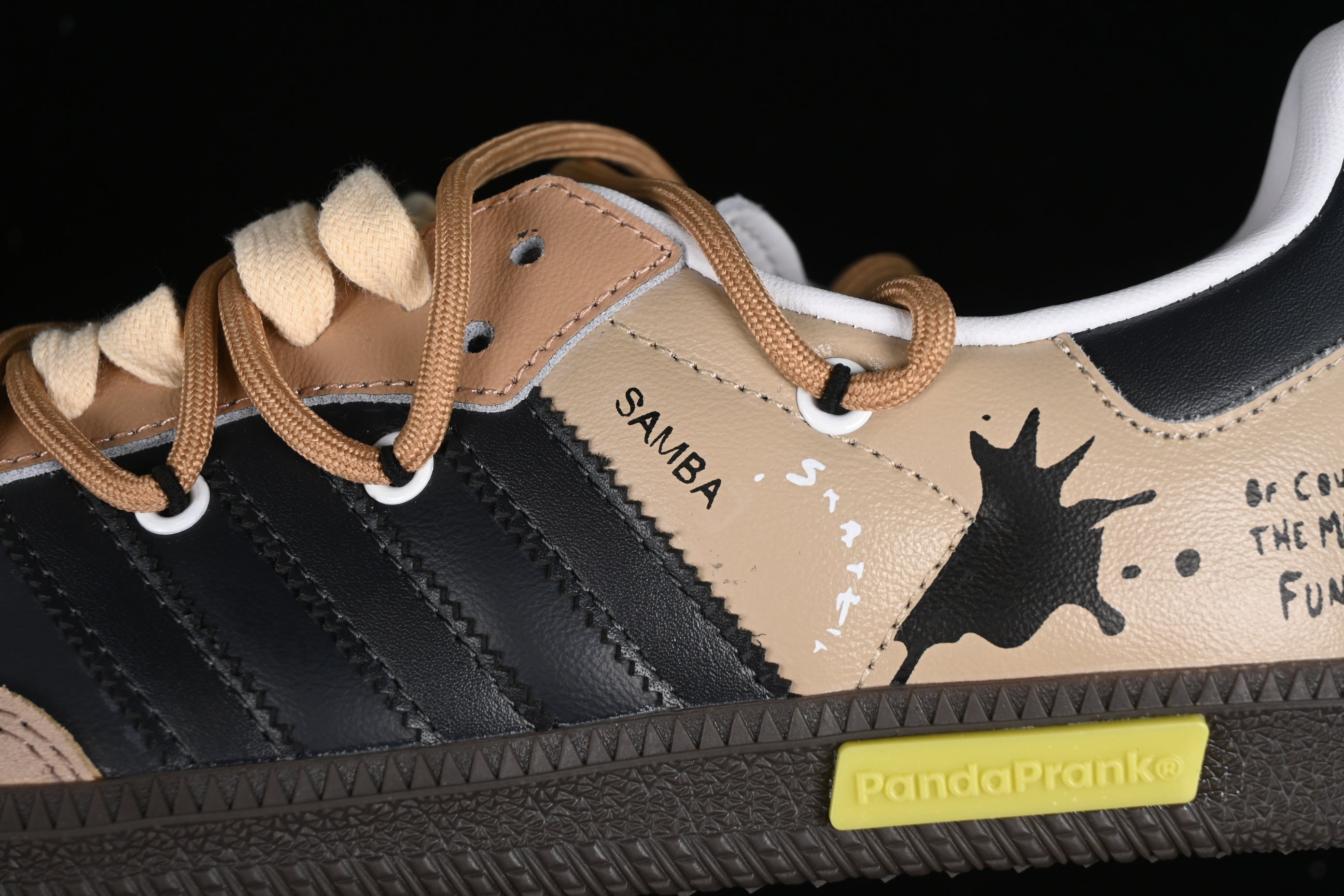 Adidas Samba Originals OG Panda Prank "Welcome" Special Edition