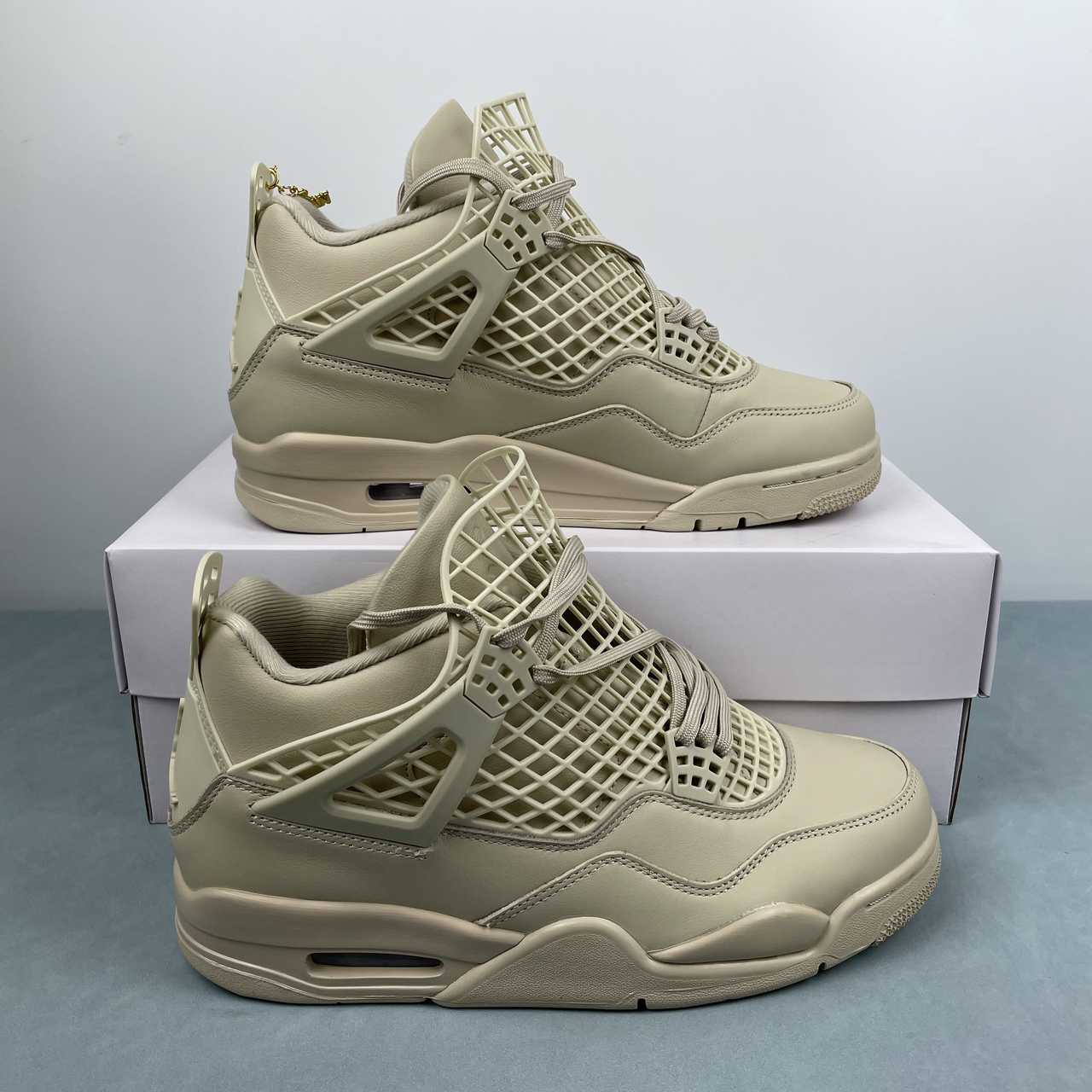 Nike Air Jordan 4 Retro Net "Rattan"