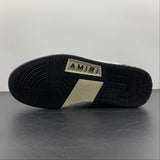 Amiri Skeleton Top Low bianco nero