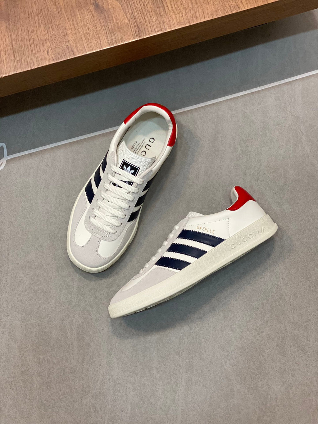 Adidas x Gucci Gazelle White - VIBES MILANO