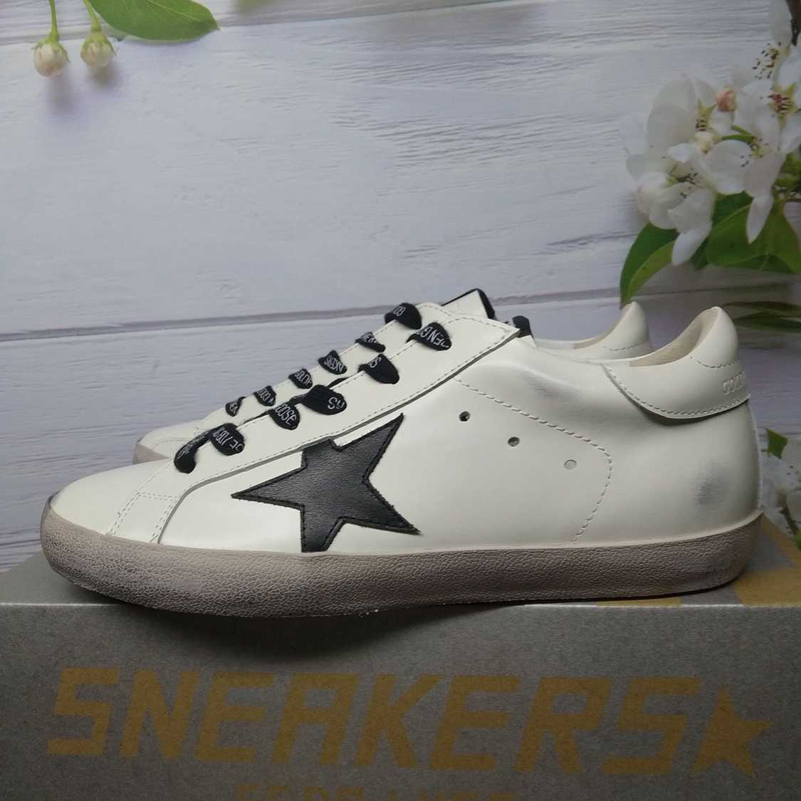 Golden Goose Superstar nappa bianca