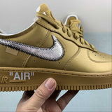 Off White x Nike Air Force 1 Low 'Gold' AO4297-800