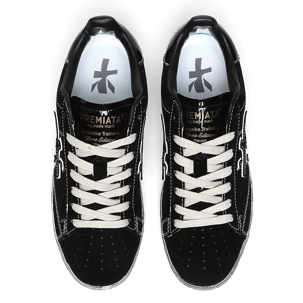 Premiata Steven sneakers pelle black - VIBES MILANO