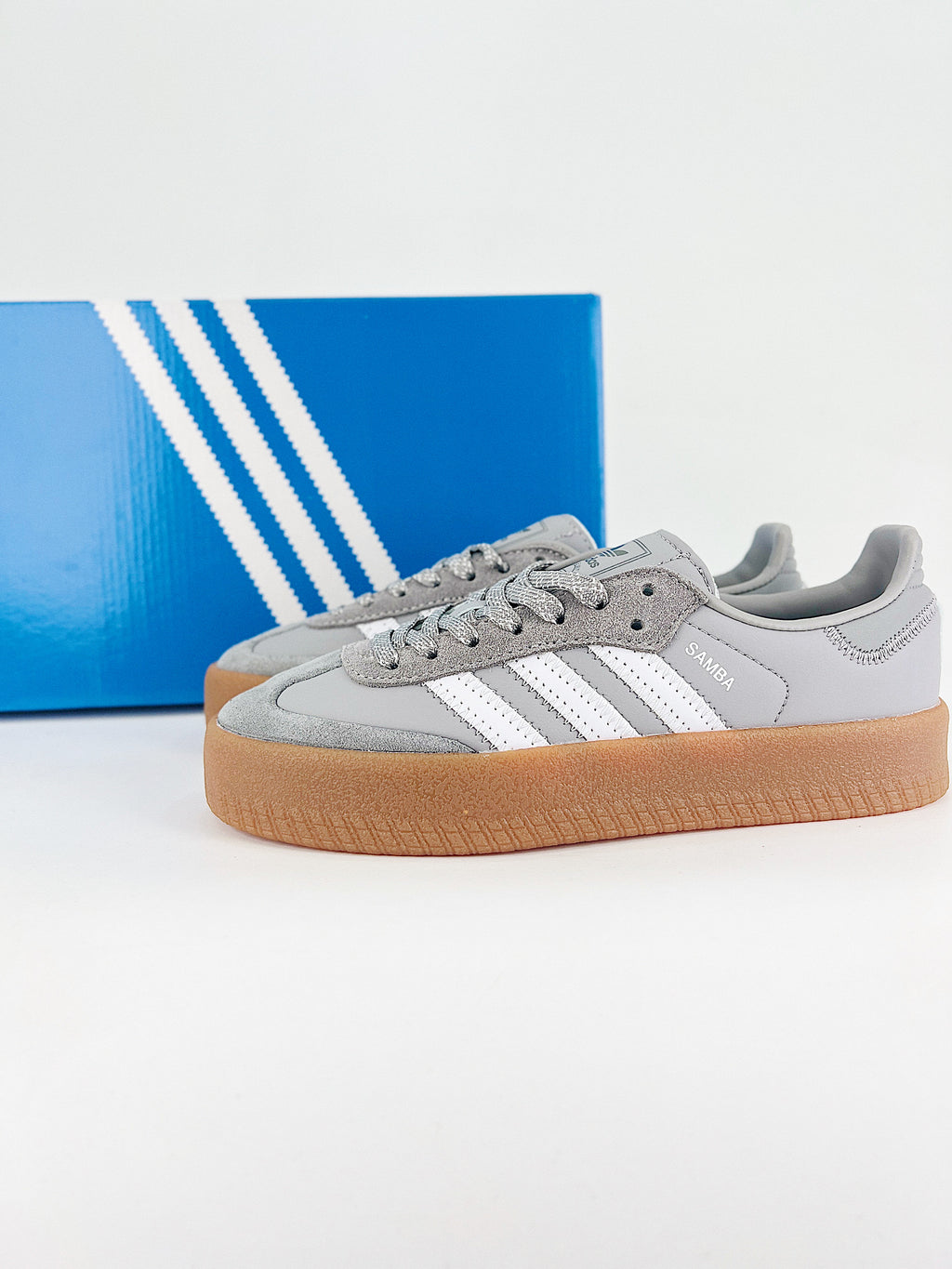 Adidas Sambae Grey Cloud White
