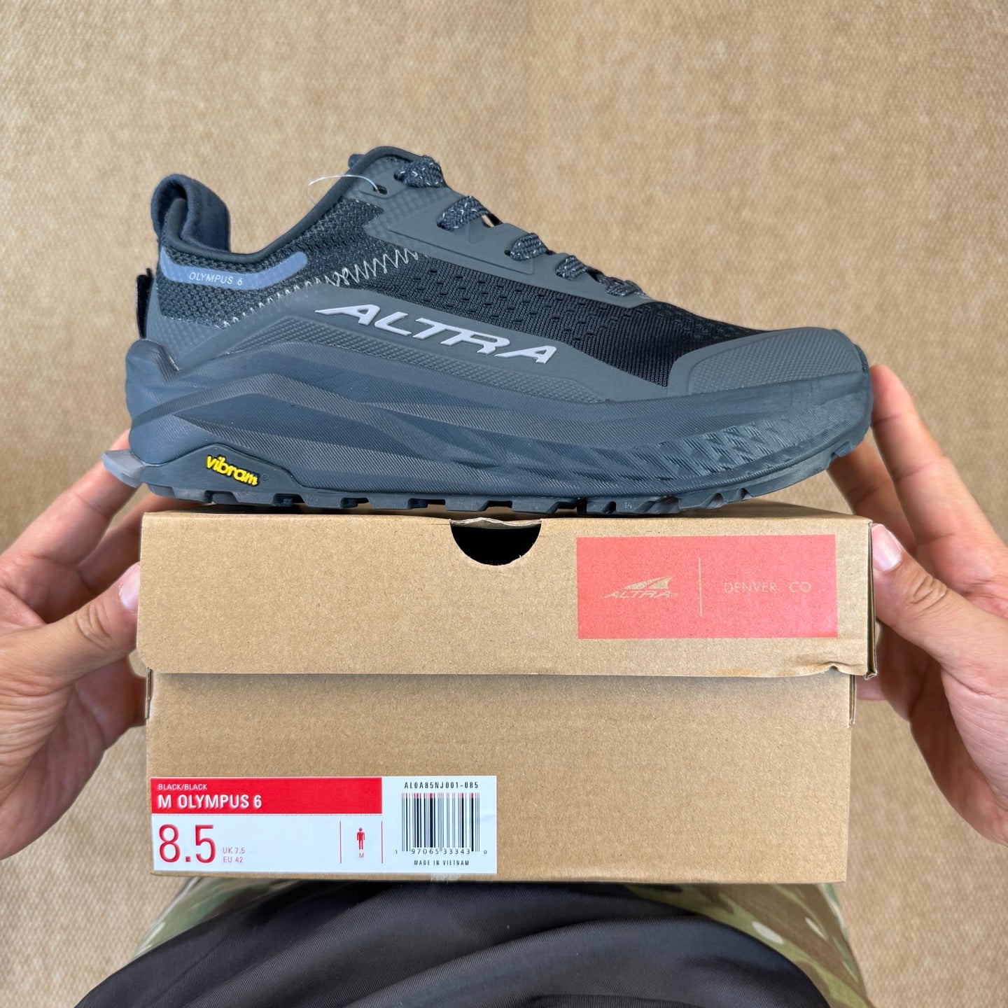 Altra Olympus 6 nero