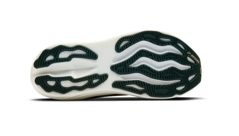 Brooks Glycerin Max marrone bianco logo verde