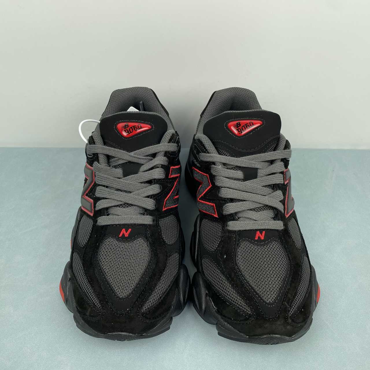 New Balance NB 9060 Black and Red - VIBES MILANO