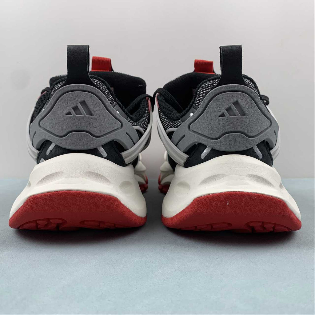 Adidas XLG Runner Deluxe sneakers black silver red - VIBES MILANO