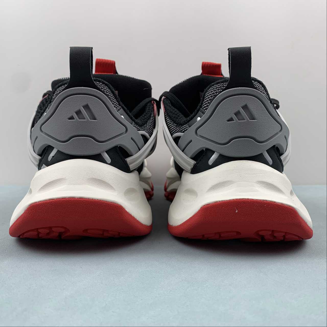 Adidas XLG Runner Deluxe sneakers black silver red - VIBES MILANO