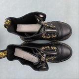 DR. MARTENS Anfibi Sinclair Hi Max in pelle martellata