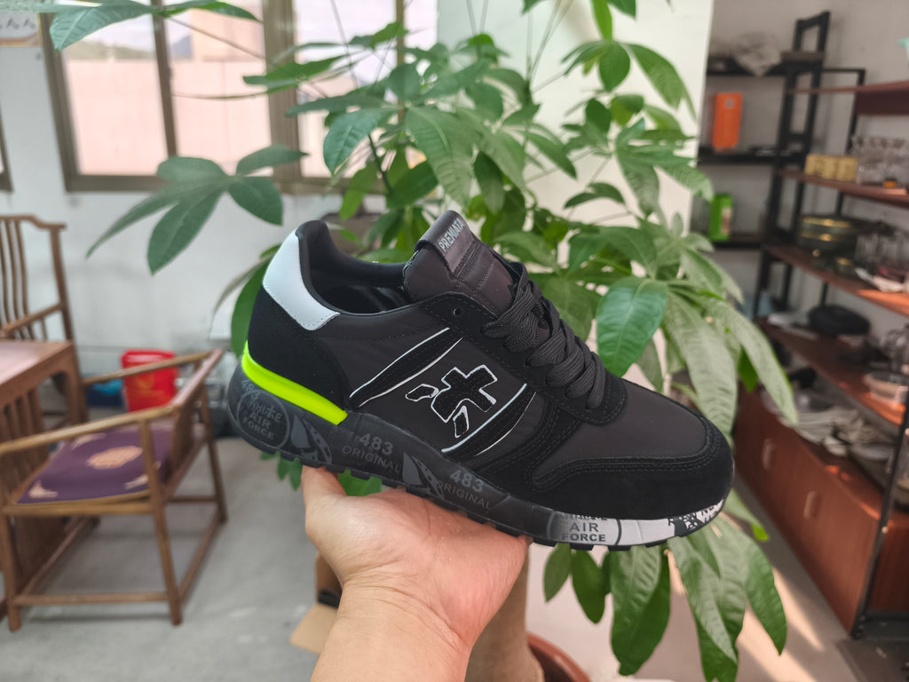 Premiata Mick black sneakers