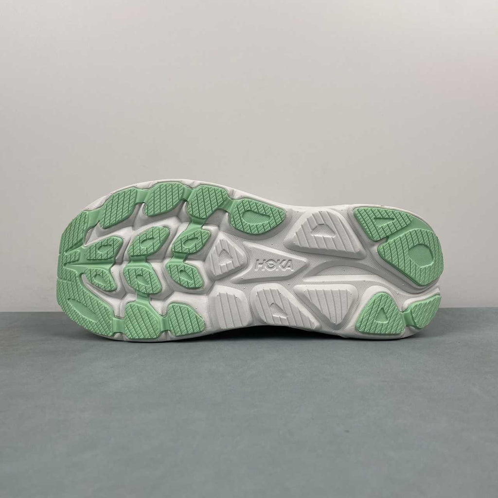 Hoka One Clifton 10 bianco verde