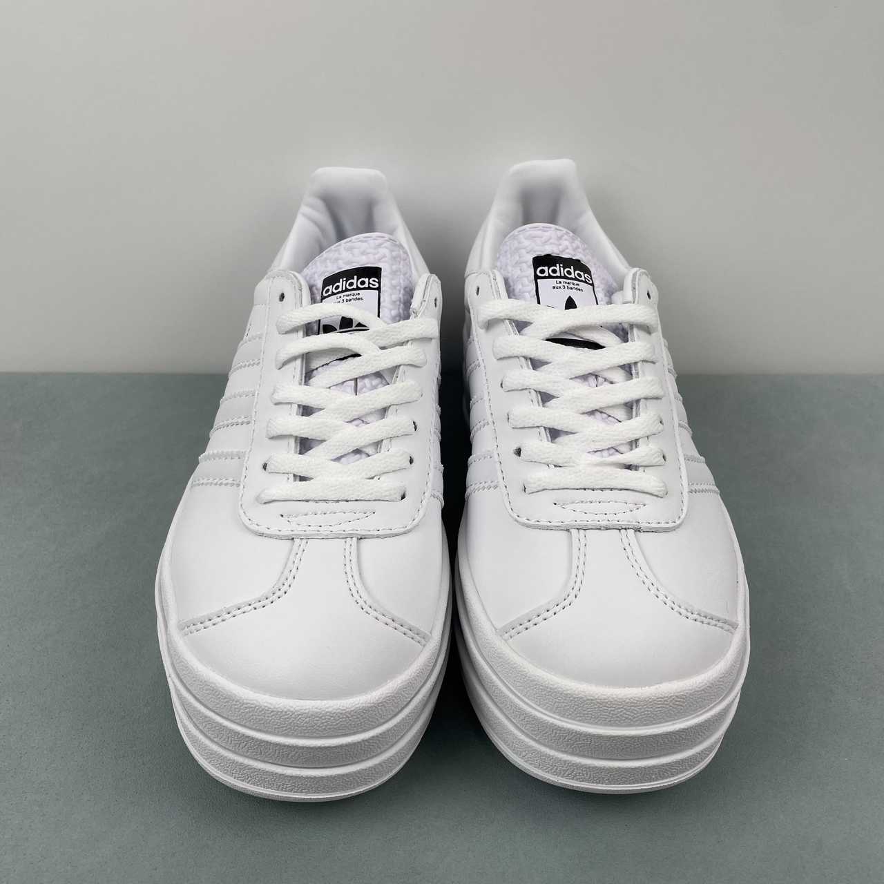 Adidas Originals Gazelle Bold Triple White
