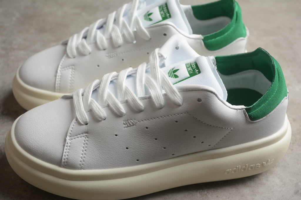 Adidas Originals Stan Smith PF White Green Platform