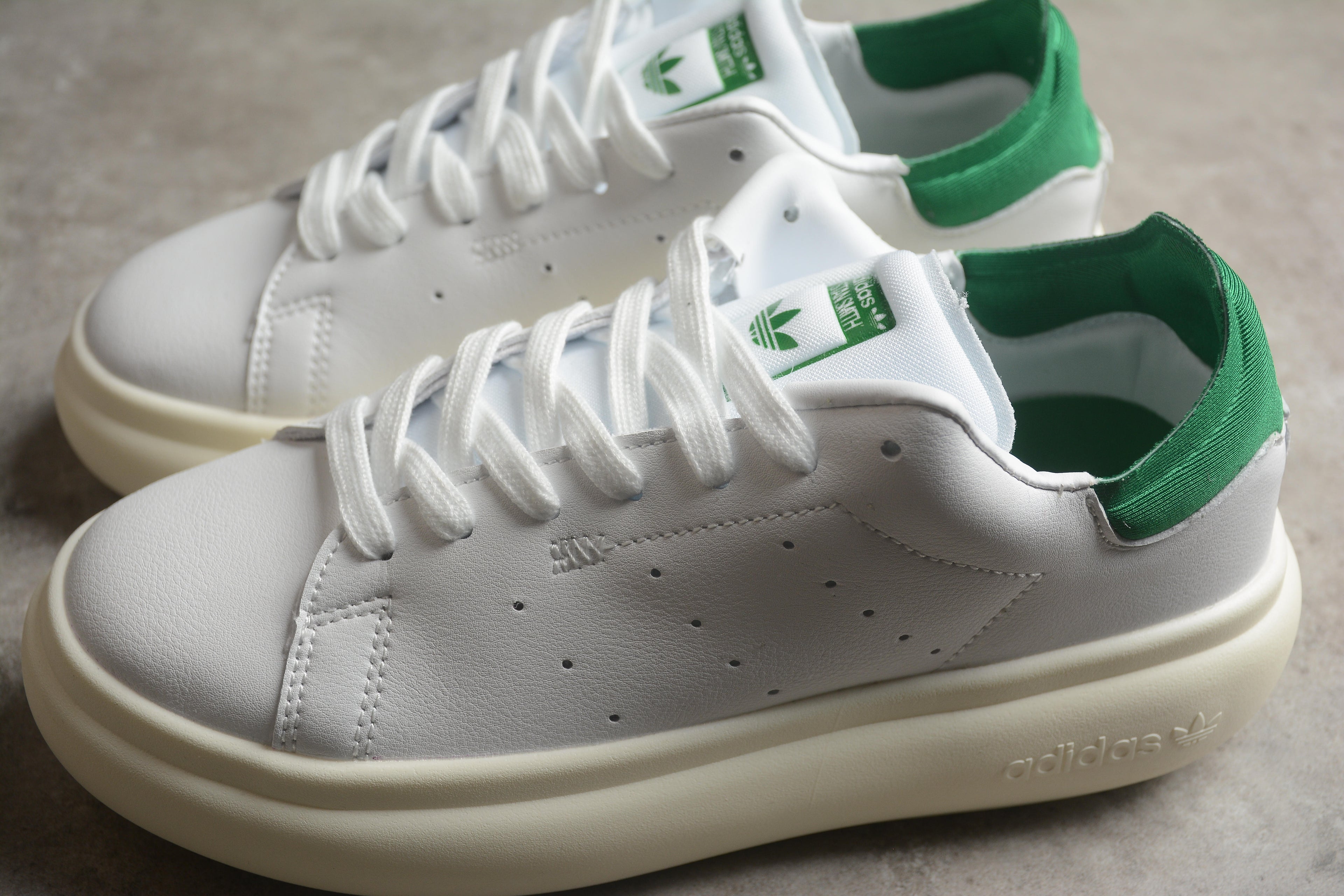 Adidas Originals Stan Smith PF White Green Platform