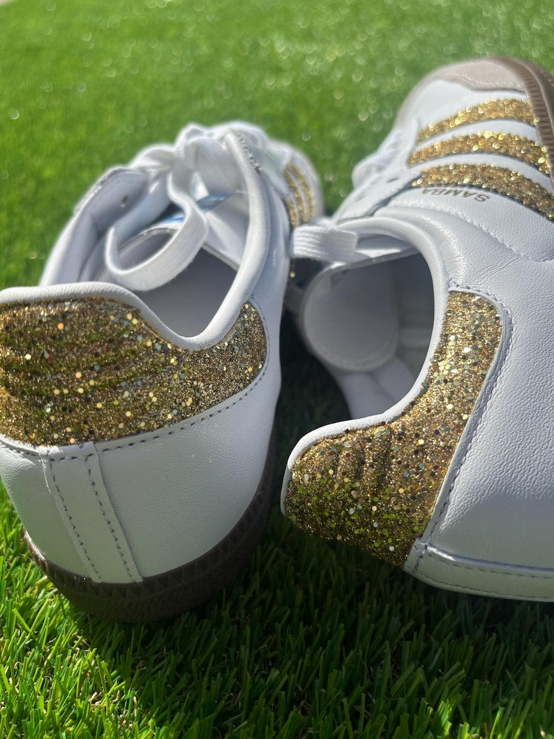 Adidas Samba OG Glitter Gold