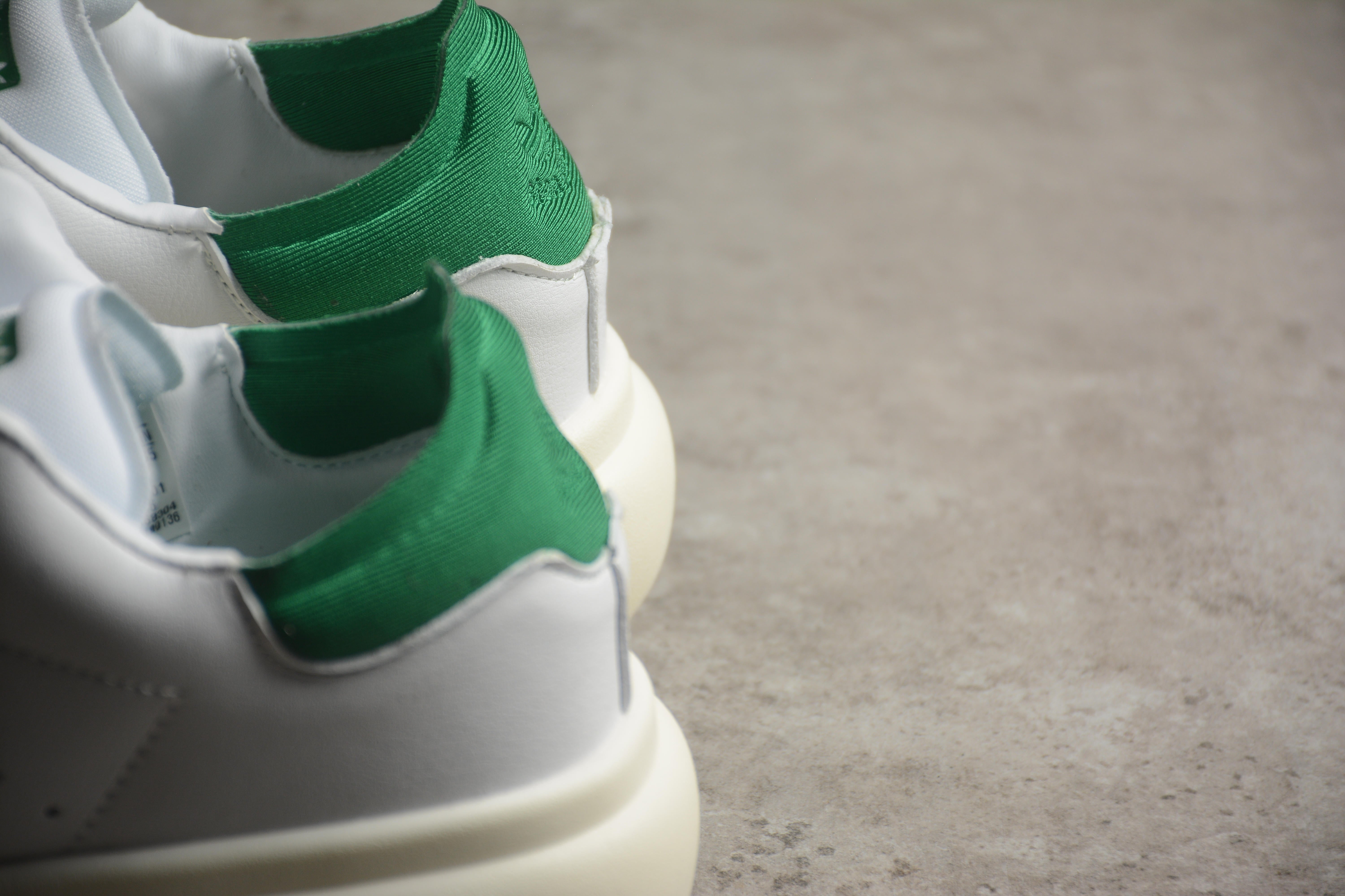 Adidas Originals Stan Smith PF White Green Platform