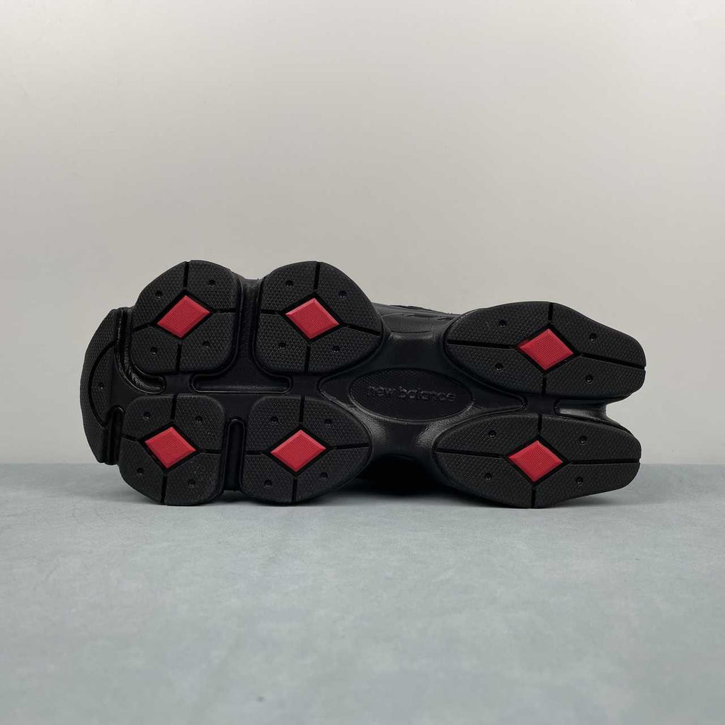 New Balance NB 9060 Black and Red - VIBES MILANO