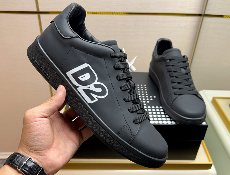 Dsquared2 Boxer sneakers nero Power D2