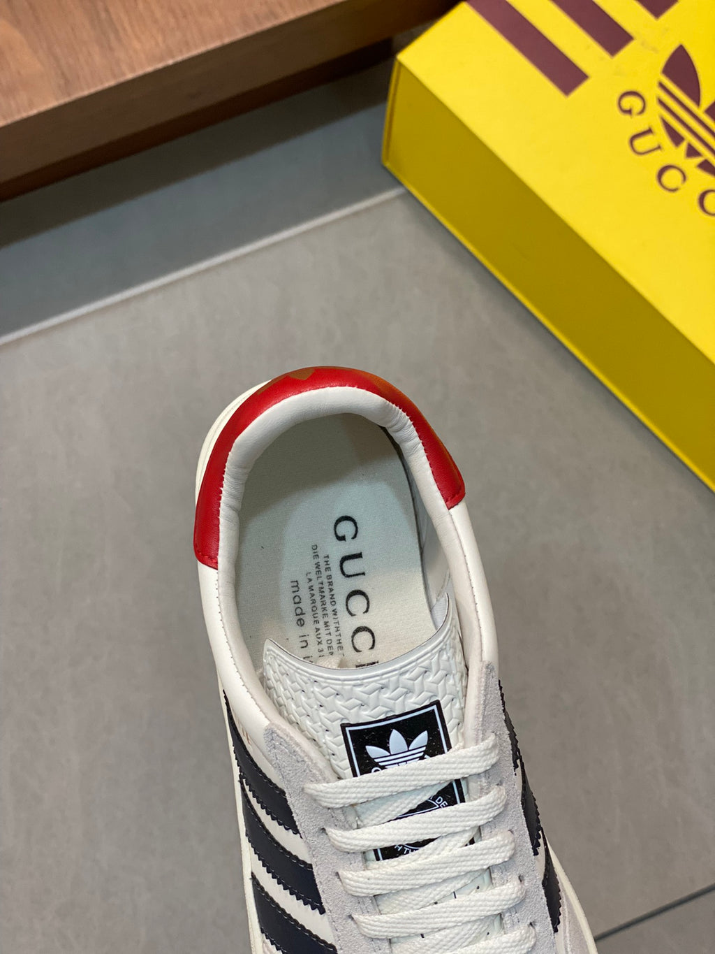 Adidas x Gucci Gazelle White - VIBES MILANO