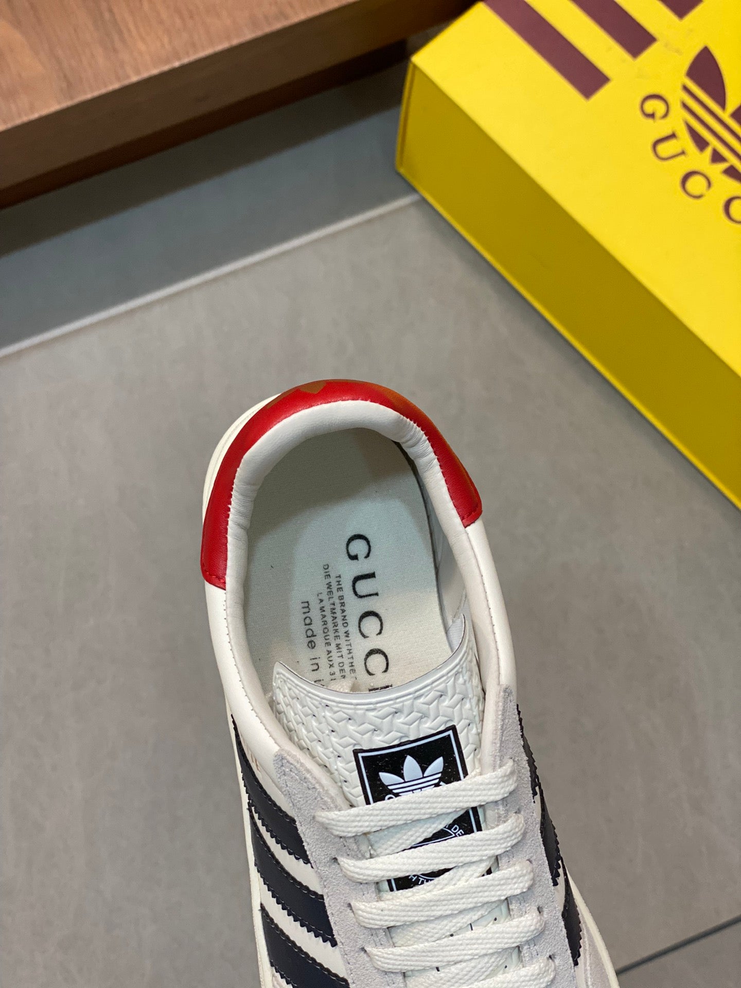 Adidas x Gucci Gazelle White - VIBES MILANO